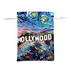 Hollywood Art Starry Night Van Gogh Lightweight Drawstring Pouch (m) by Modalart