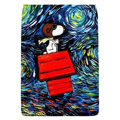 Dog Flying House Cartoon Starry Night Vincent Van Gogh Parody Removable Flap Cover (s) by Modalart