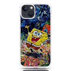 Art Cartoon Starry Night Van Gogh Iphone 13 Tpu Uv Print Case by Modalart