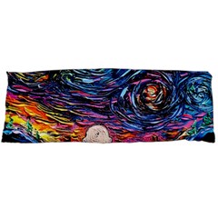 Cartoon Dog Vincent Van Gogh s Starry Night Parody Body Pillow Case (dakimakura) by Modalart