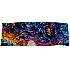 Cartoon Dog Vincent Van Gogh s Starry Night Parody Body Pillow Case Dakimakura (two Sides) by Modalart