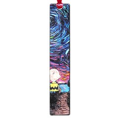 Cartoon Dog Vincent Van Gogh s Starry Night Parody Large Book Marks by Modalart