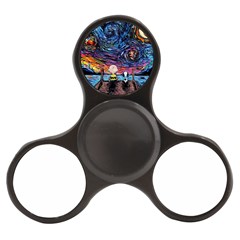 Cartoon Dog Vincent Van Gogh s Starry Night Parody Finger Spinner by Modalart