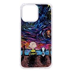 Cartoon Dog Vincent Van Gogh s Starry Night Parody Iphone 14 Pro Max Tpu Uv Print Case by Modalart