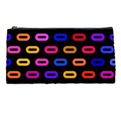 Pattern Background Structure Black Pencil Case by Pakjumat