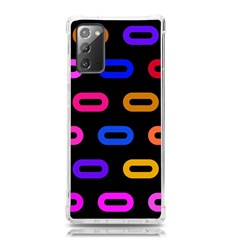 Pattern Background Structure Black Samsung Galaxy Note 20 Tpu Uv Case by Pakjumat