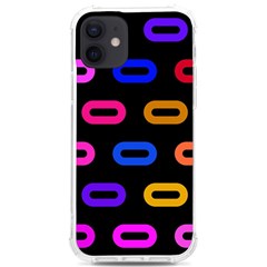 Pattern Background Structure Black Iphone 12/12 Pro Tpu Uv Print Case by Pakjumat