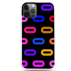 Pattern Background Structure Black Iphone 12 Pro Max Tpu Uv Print Case by Pakjumat