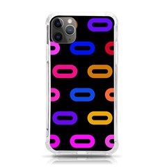 Pattern Background Structure Black Iphone 11 Pro Max 6 5 Inch Tpu Uv Print Case by Pakjumat