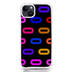 Pattern Background Structure Black Iphone 14 Plus Tpu Uv Print Case by Pakjumat