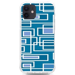 Geometric Rectangle Shape Linear Iphone 12/12 Pro Tpu Uv Print Case by Pakjumat