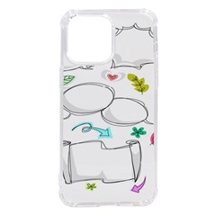 Set Chalk Out Chitchat Scribble Iphone 14 Pro Max Tpu Uv Print Case by Pakjumat