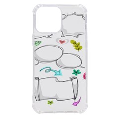 Set Chalk Out Chitchat Scribble Iphone 13 Pro Max Tpu Uv Print Case by Pakjumat