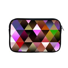 Abstract Geometric Triangles Shapes Apple Macbook Pro 13  Zipper Case by Pakjumat