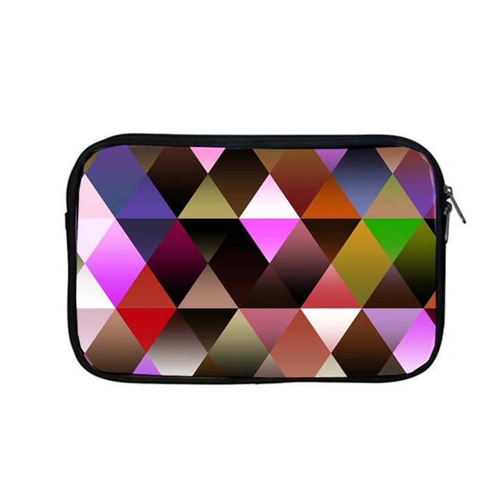 Abstract Geometric Triangles Shapes Apple MacBook Pro 13  Zipper Case