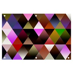 Abstract Geometric Triangles Shapes Banner And Sign 6  X 4  by Pakjumat