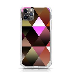 Abstract Geometric Triangles Shapes Iphone 11 Pro 5 8 Inch Tpu Uv Print Case by Pakjumat