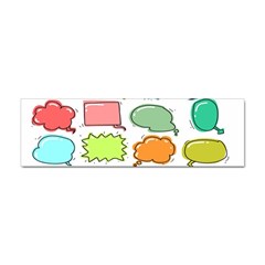 Set Collection Balloon Image Sticker Bumper (10 Pack) by Pakjumat