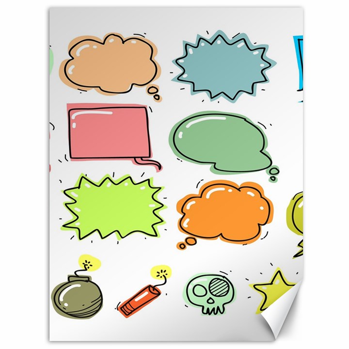 Set Collection Balloon Image Canvas 36  x 48 