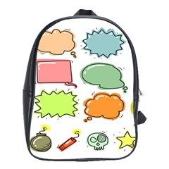 Set Collection Balloon Image School Bag (large) by Pakjumat