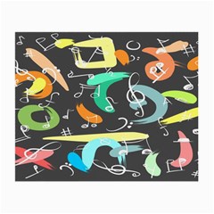 Repetition Seamless Child Sketch Small Glasses Cloth by Pakjumat