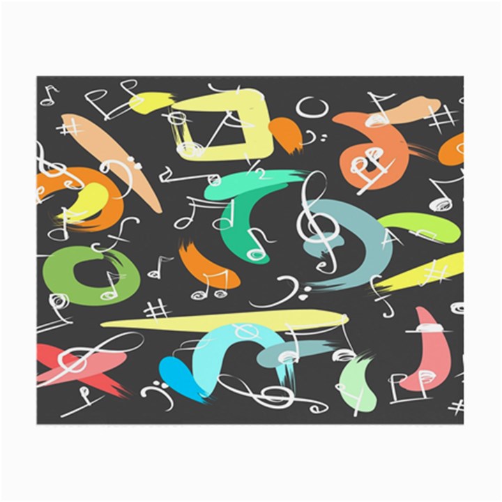 Repetition Seamless Child Sketch Small Glasses Cloth