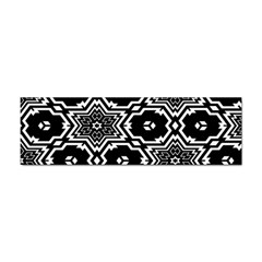 Black And White Pattern Background Structure Sticker (bumper) by Pakjumat