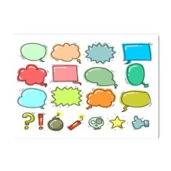 Set Collection Balloon Image Crystal Sticker (a4) by Pakjumat