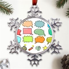 Set Collection Balloon Image Metal Large Snowflake Ornament by Pakjumat