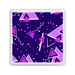 Memphis Pattern Geometric Abstract Memory Card Reader (square) by Pakjumat