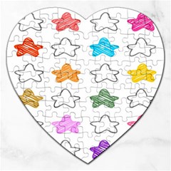 Set Up Element Disjunct Image Jigsaw Puzzle (heart) by Pakjumat