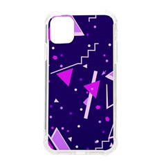 Memphis Pattern Geometric Abstract Iphone 11 Tpu Uv Print Case by Pakjumat