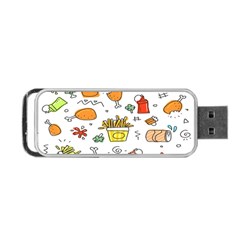 Cute Sketch Set Child Fun Funny Portable Usb Flash (two Sides) by Pakjumat