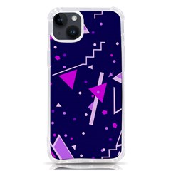 Memphis Pattern Geometric Abstract Iphone 14 Plus Tpu Uv Print Case by Pakjumat