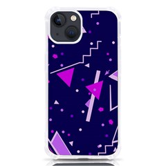 Memphis Pattern Geometric Abstract Iphone 13 Tpu Uv Print Case by Pakjumat