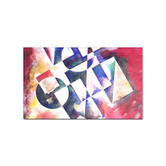 Abstract Art Work 1 Sticker (rectangular) by mbs123