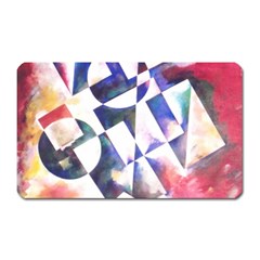 Abstract Art Work 1 Magnet (rectangular)