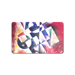 Abstract Art Work 1 Magnet (name Card) by mbs123