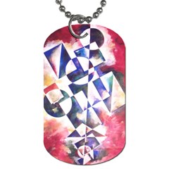 Abstract Art Work 1 Dog Tag (one Side)