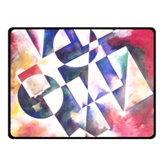 Abstract Art Work 1 Fleece Blanket (small) by mbs123