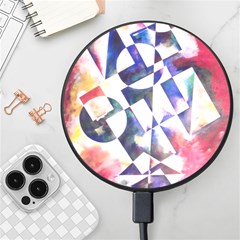 Abstract Art Work 1 Wireless Fast Charger(black)