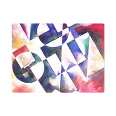 Abstract Art Work 1 Premium Plush Fleece Blanket (mini)