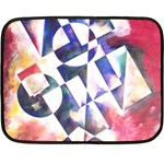 Abstract Art Work 1 Fleece Blanket (Mini) 35 x27  Blanket