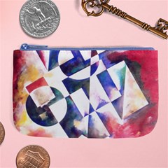 Abstract Art Work 1 Large Coin Purse