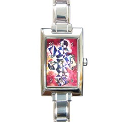 Abstract Art Work 1 Rectangle Italian Charm Watch by mbs123