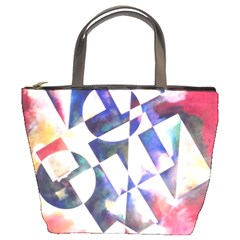 Abstract Art Work 1 Bucket Bag by mbs123