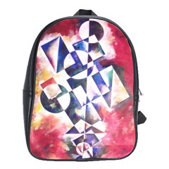 Abstract Art Work 1 School Bag (large) by mbs123