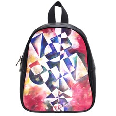 Abstract Art Work 1 School Bag (small) by mbs123