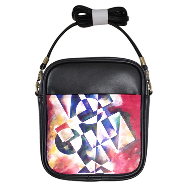 Abstract Art Work 1 Girls Sling Bag