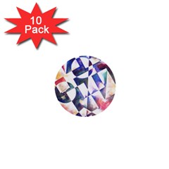 Abstract Art Work 1 1  Mini Buttons (10 Pack)  by mbs123